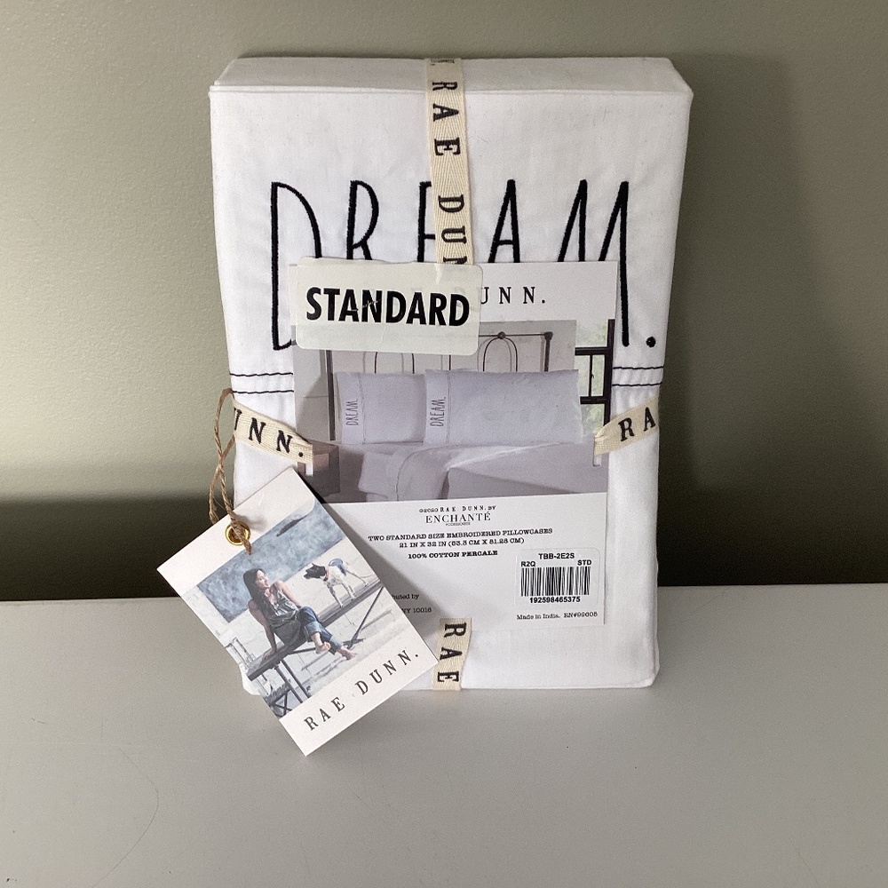 Rae Dunn Dream pillow cases